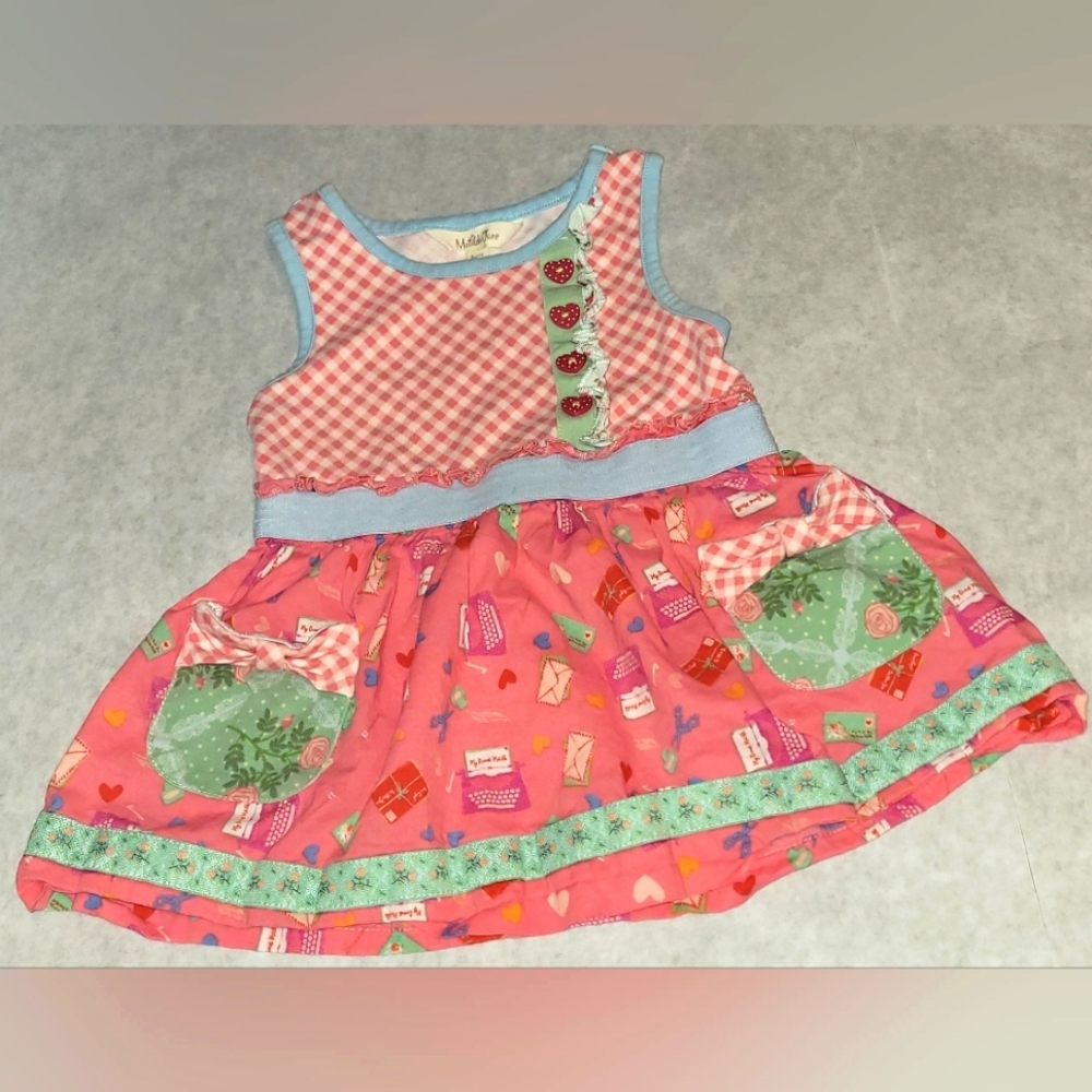 Matilda Jane (Brilliant Daydream) Love Letters tunic size 2